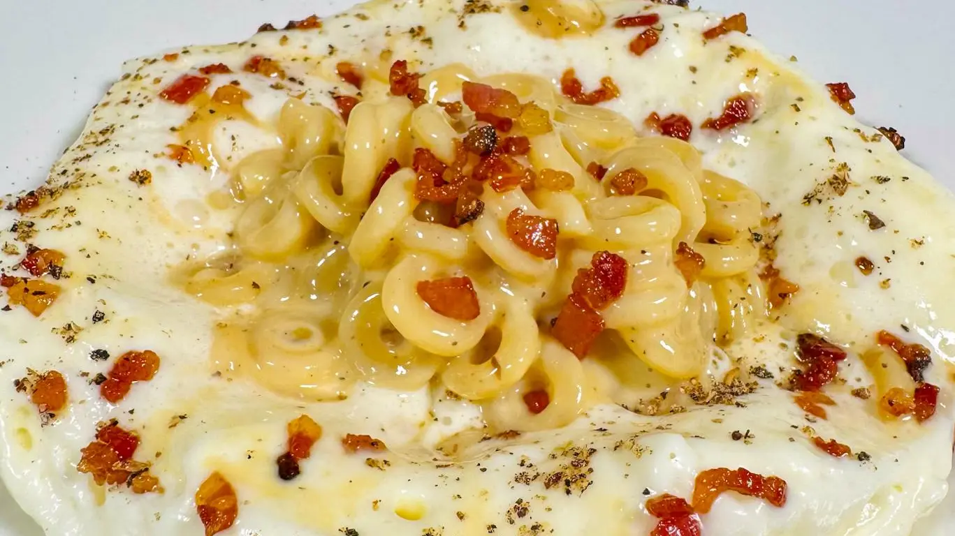 Carbonara al cucchiaio, una vera sorpresa