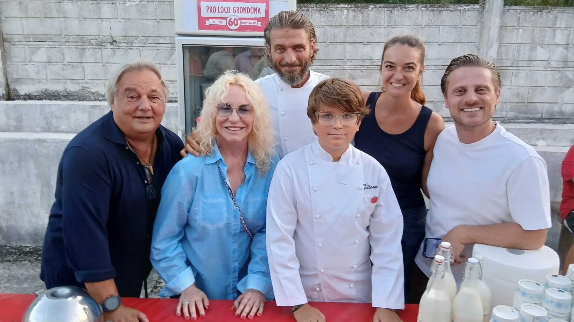 Il gelato all’azoto made in Vigevano spopola all’evento con la Clerici