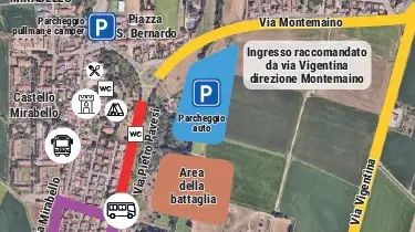 Battaglia di Pavia, bus navetta e percorsi consigliati per raggiungere l’area della rievocazione
