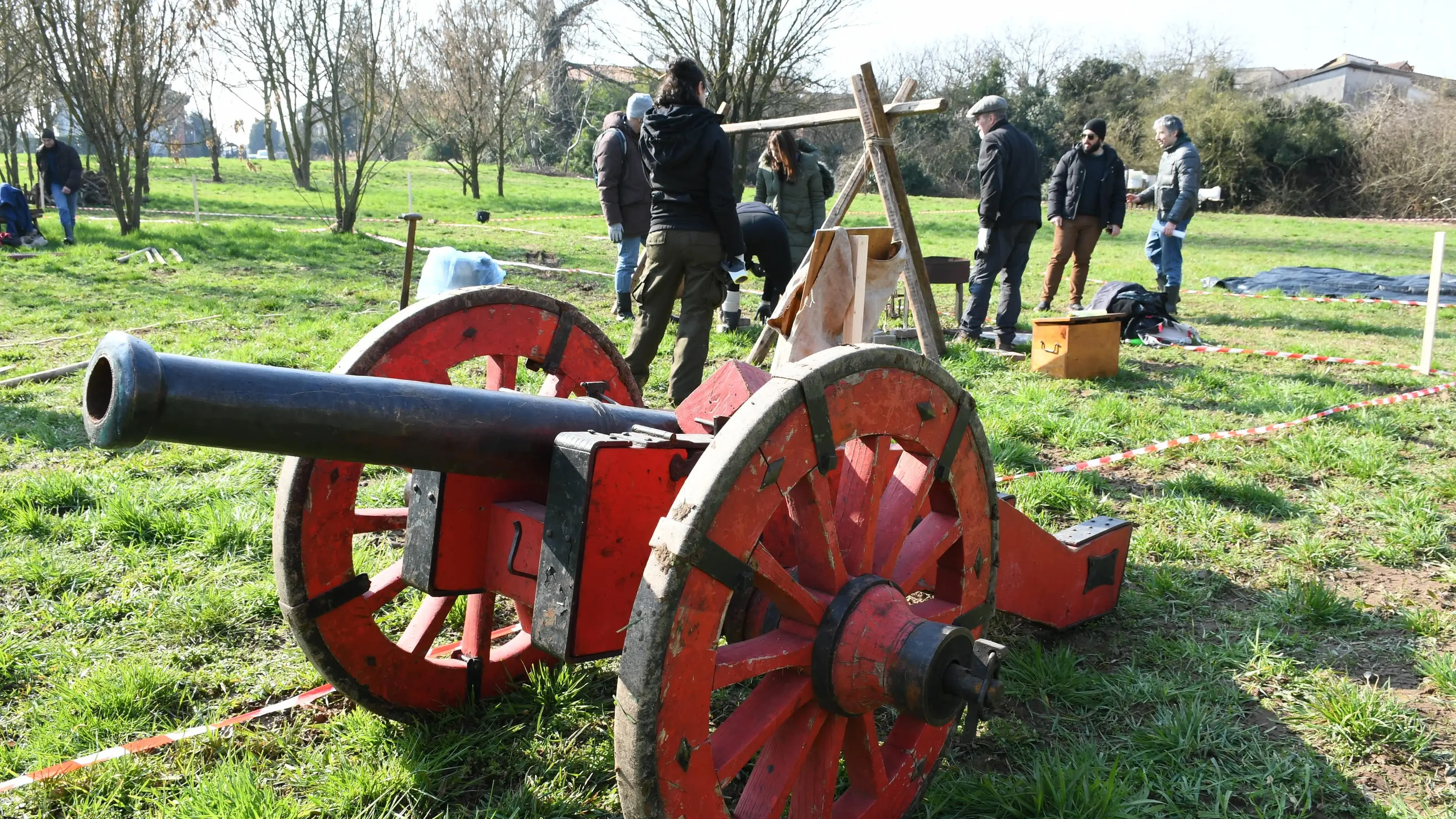 Il Gran diavolo, uno dei cannoni che spareranno domenica