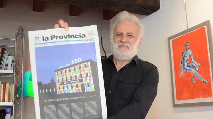 Lodola oggi firma le copertine. Zatti: questa è arte democratica